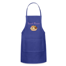 Load image into Gallery viewer, Sweet Pieces - Adjustable Apron - royal blue