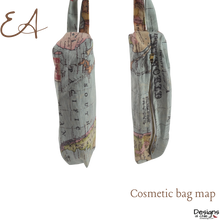 Load image into Gallery viewer, EA - Cosmetic bag map