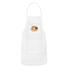 Load image into Gallery viewer, Sweet Pieces - Adjustable Apron - white
