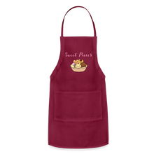 Load image into Gallery viewer, Sweet Pieces - Adjustable Apron - burgundy
