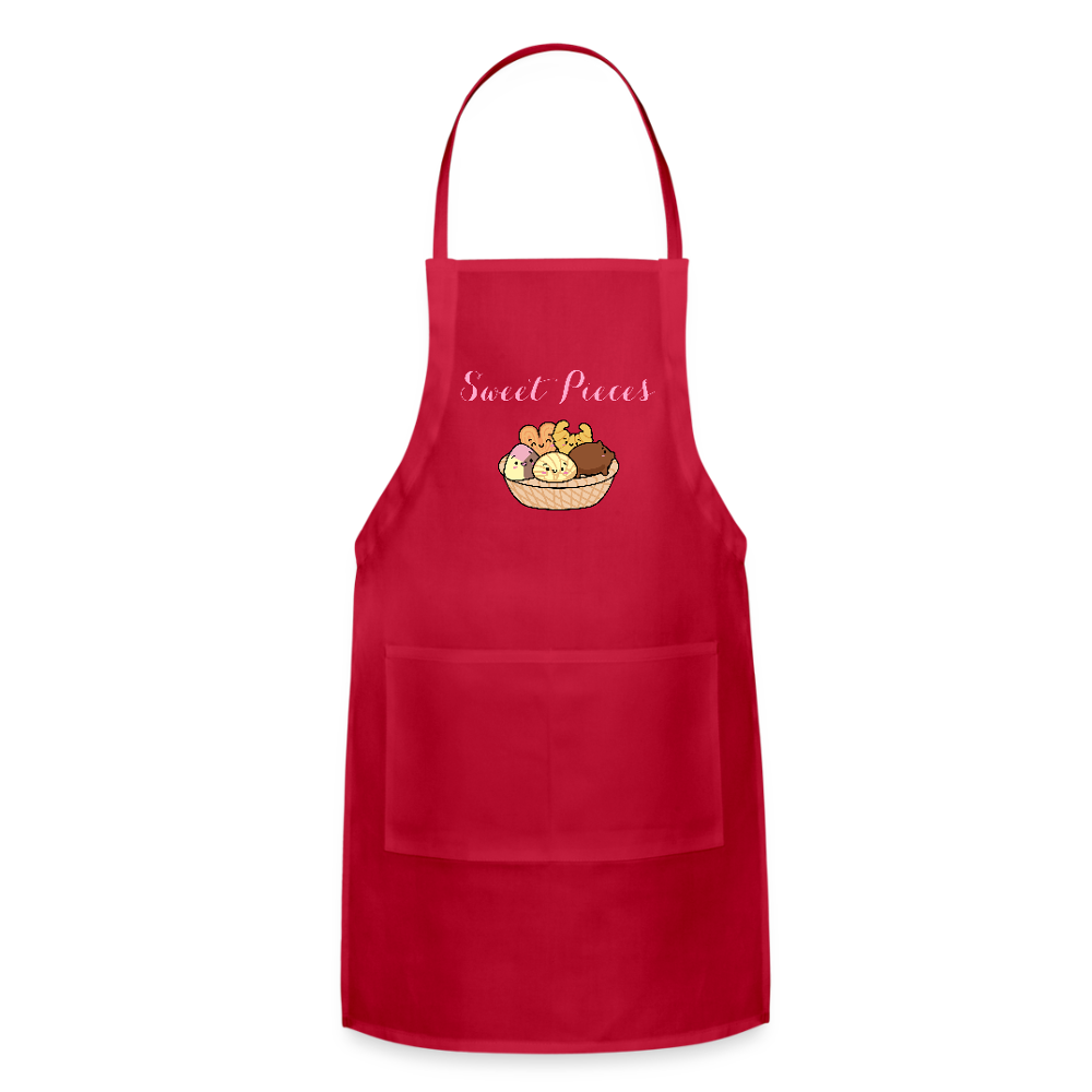 Sweet Pieces - Adjustable Apron - red