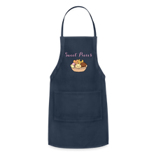 Load image into Gallery viewer, Sweet Pieces - Adjustable Apron - navy
