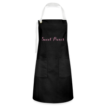 Load image into Gallery viewer, Sweet Pieces Artisan Apron - black/white
