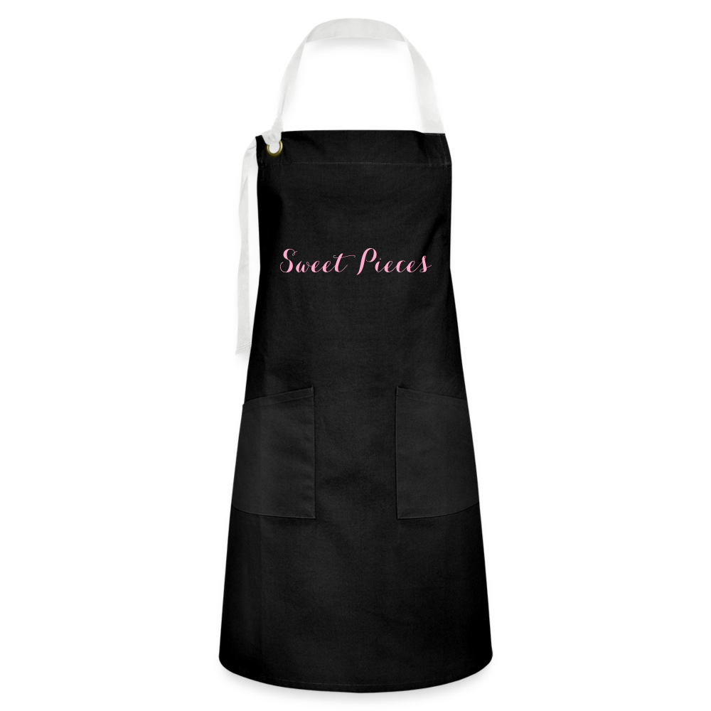 Sweet Pieces Artisan Apron - black/white