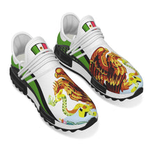 Load image into Gallery viewer, Mexican Eagle Men&#39;s Mesh Sneakers
