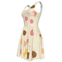 Load image into Gallery viewer, Sweet pieces all over bread Tank vest dress
