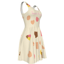 Load image into Gallery viewer, Sweet pieces all over bread Tank vest dress

