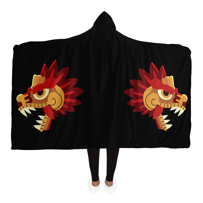 Aztec Dragon Hooded Blanket - Al chile designs