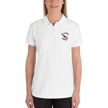 Load image into Gallery viewer, Al chile logo - Embroidered Women&#39;s Polo Shirt - Al chile designs
