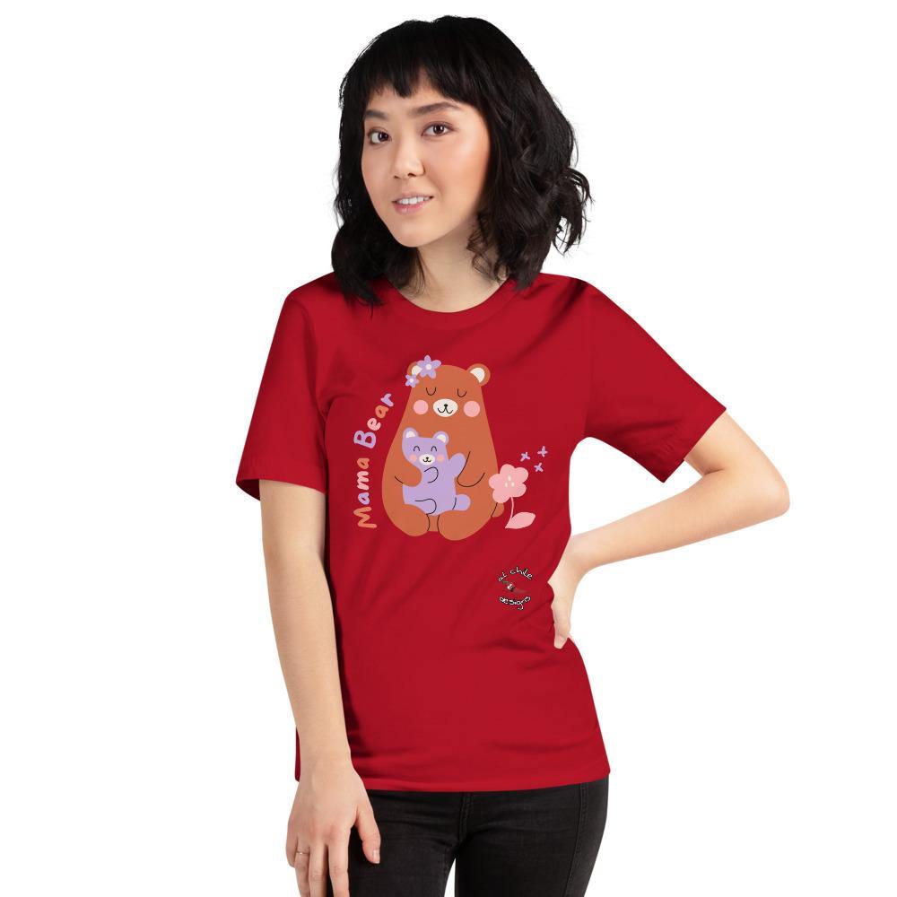 Mama bear - Short-Sleeve Unisex T-Shirt - Al chile designs