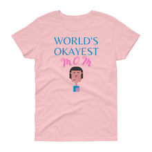 Load image into Gallery viewer, Okayest mom - Women&#39;s short sleeve t-shirt
