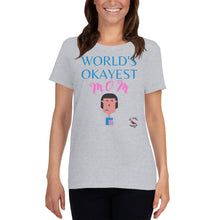 Load image into Gallery viewer, Okayest mom - Women&#39;s short sleeve t-shirt
