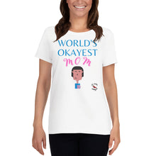 Load image into Gallery viewer, Okayest mom - Women&#39;s short sleeve t-shirt
